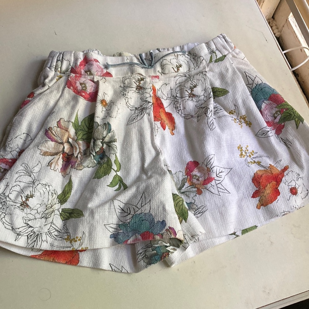 Flower shorts for girls